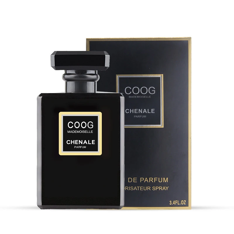 Стеклянный флакон для парфюмерии 100 мл, ароматизатор для женщин, стойкий Элегантный свежий аромат, Парфюмированная вода для