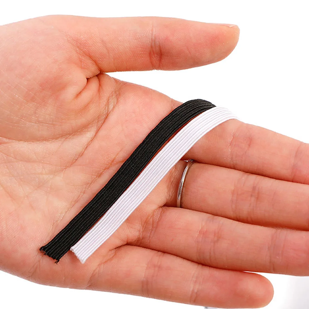 Elastic Bands for Sewing Masks 14 Inch Width Braided Elastic String Cord for DIY Crafting 5