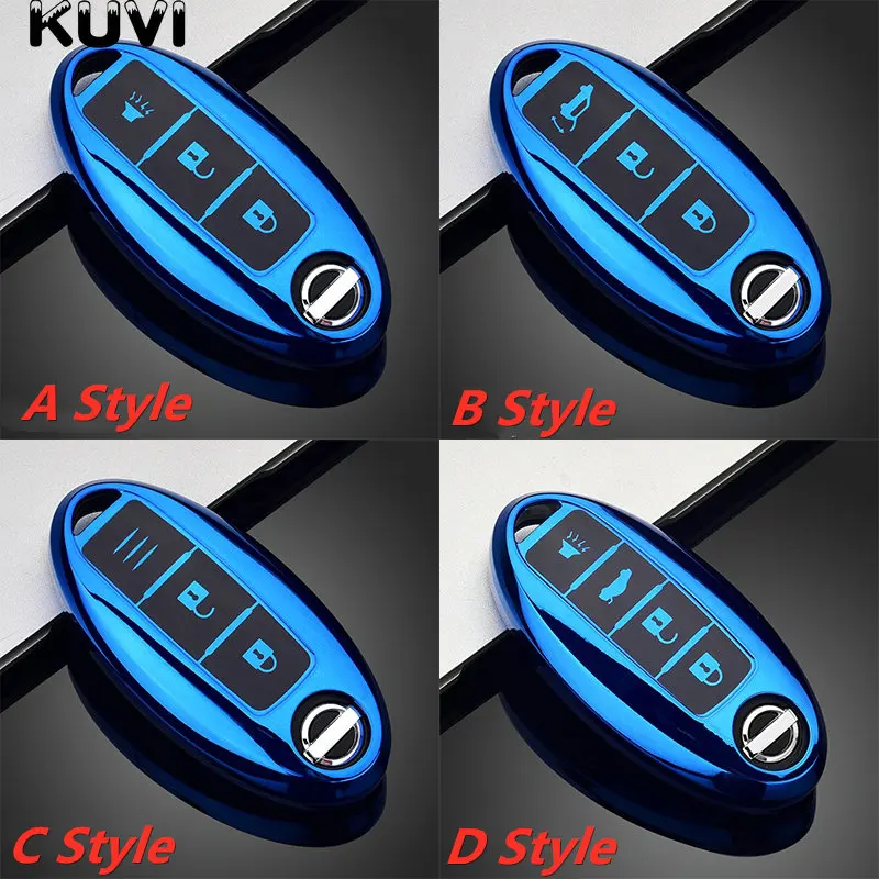 Car Remote Key Case Cover Shell For Nissan Qashqai X-Trail T32 T31 Juke J10 J11 Kicks Tiida Pathfinder Note For Infiniti key case,key case cover,car key shell,remote control case cover