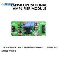 LM358 Weak Signal Amplifier Voltage Amplifier Secondary Operational Amplifier Module Single Power Signal Collector 1