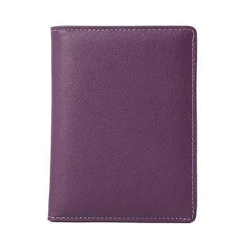 

Unisex Gift Passport Holder PU Leather Accessories Document Blocking Travel Wallet Business Space Saving Organizer ID Card