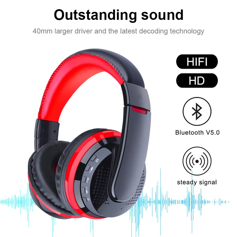 Generic Bluetooth Wireless Headphones With Nintendo Switch Ps4 Ps5