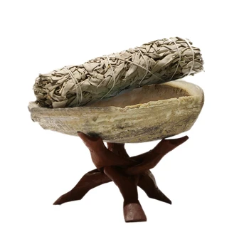 

1Set Display Stand Tripod Lightweight Wooden Durable Creative Storage Rack for Ball Shell Crystal with a Shell