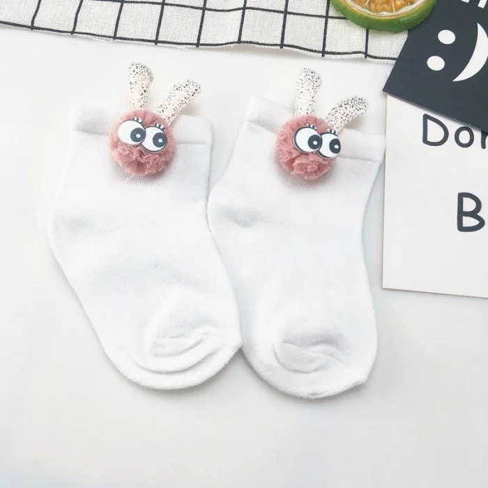 AiKway/носки для малышей; милые хлопковые детские носки для мальчиков и девочек; модные носки; однотонные носки для новорожденных с украшением в виде рта - Цвет: AKW-02