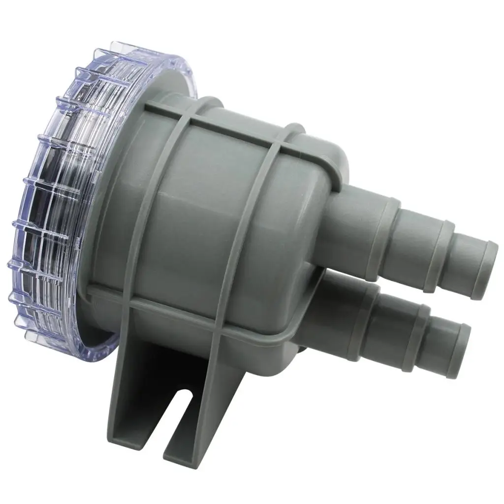 Raw Liquid Marine Intake Sea Water Filter, Replacement Mini Engine Kayak Cooling Strainer Cleaner