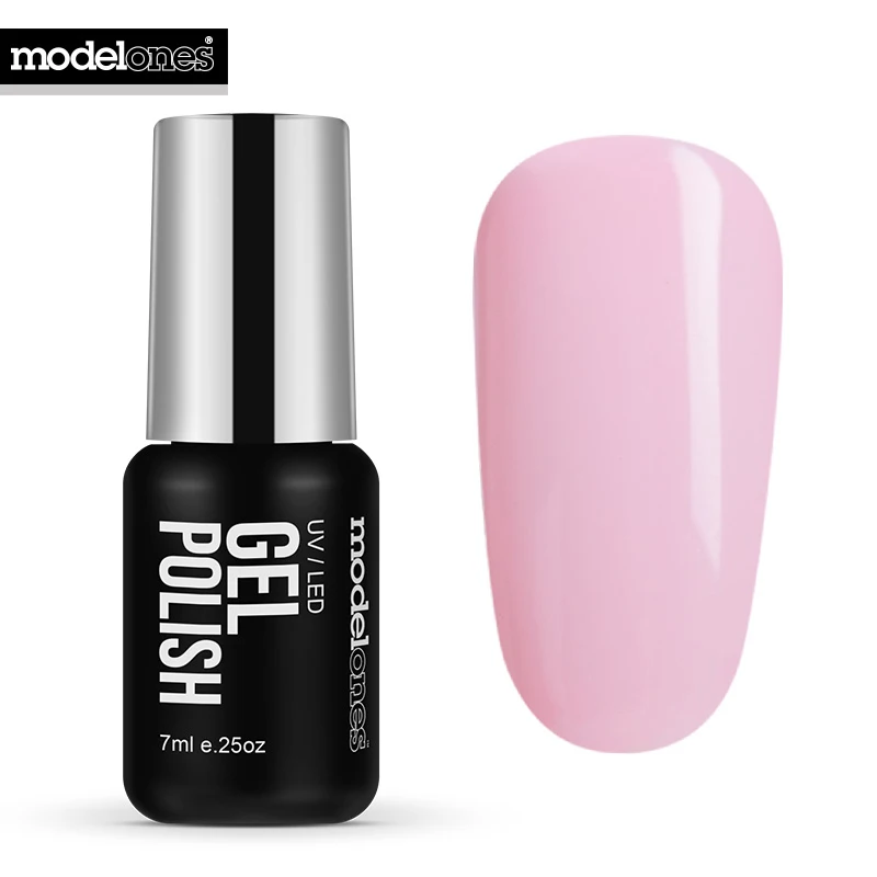 MODELONES без запаха органический замачиваемый УФ-гель для ногтей розовый цвет серия Гель-лак для ногтей маникюр цветной гель лак - Цвет: 8012