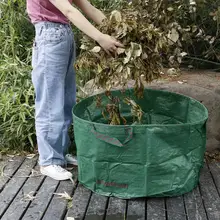 Large Capacity Folding Leaf Garbage Storage Bag for Outdoor Camping