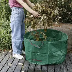 Large Capacity Folding Leaf Garbage Storage Bag for Outdoor Camping