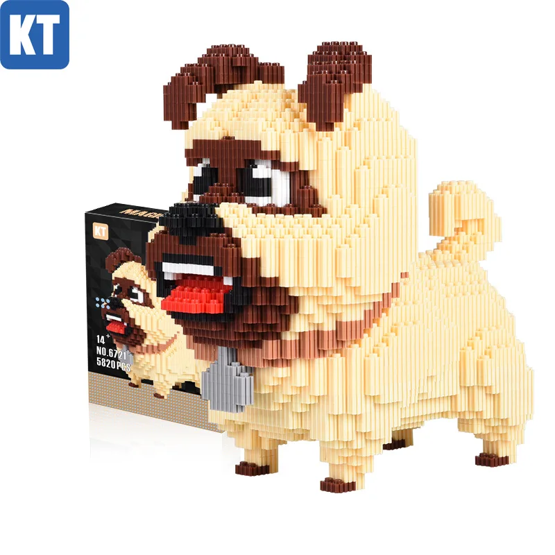 

Kt6720 Children Inserted Building Blocks DIY Douyin Toy Early Childhood Educational Assembled Diamond Large Particles Building B