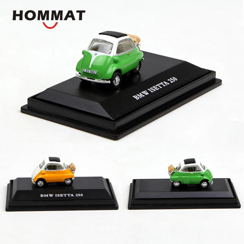 Hommate моделирование 1: 72 весы Винтаж Isetta 250 модель автомобиля сплав литья под давлением и игрушечный транспорт 1/72 модель автомобиля подарки игрушки для детей