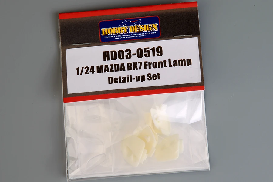 

Hobby Design HD03-0519 1/24 Mzda RX7 набор деталей передней лампы (PE + Resin + Metal Wheels) модель автомобиля