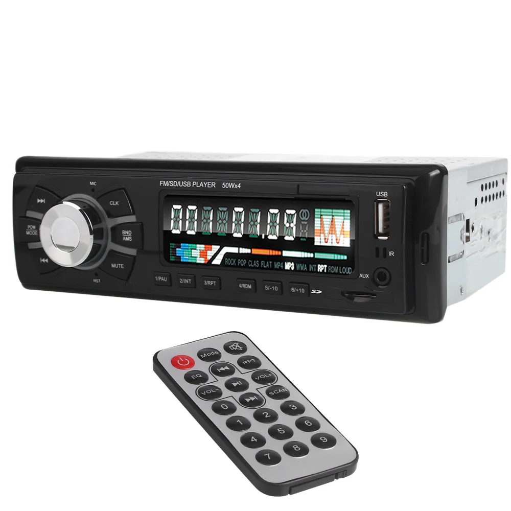 Автомобильный Mp3 радио плеер Авто MP3 Универсальный аудио Музыка lcd 12V Премиум