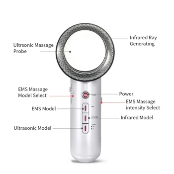 

Ultrasound Cavitation EMS Body Slimming Massager Weight Loss Lipo Anti Cellulite Fat Burner Galvanic Infrared Ultrasonic Therapy