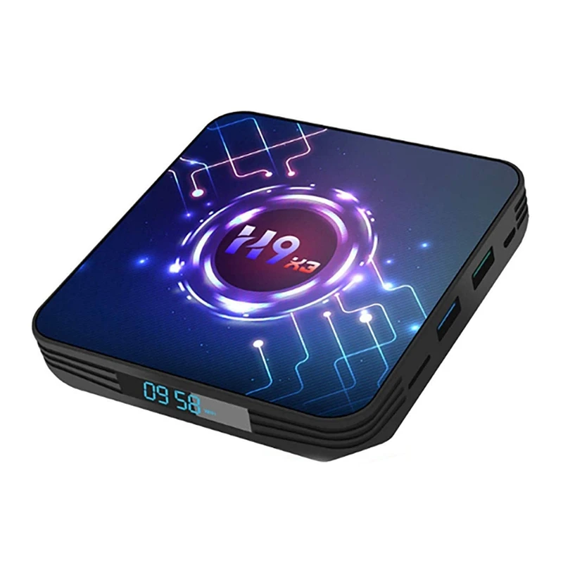 ТВ приставка H9 X3 S905X3 4 + 32 ГБ Android 9 0 8K сетевой плеер|ТВ-приставки и медиаплееры| |