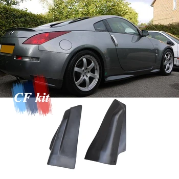 

CF Kit FRP Rear Bumper Lip Spiltters For Nissan 350Z NS Style Rear Spiltter Corner Extension Attachment 2003-2006 Car Styling