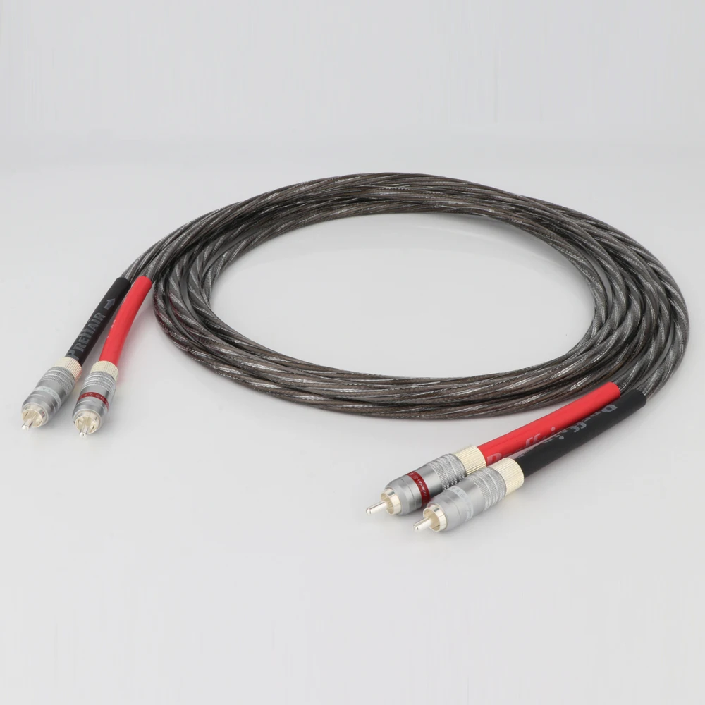 Cavo Di Interconnessione Rca Placcato Argento Odin Cavo Audio Da Rca A Rca Cavo Analogico Cavo Phono Per Amplificatore Cd