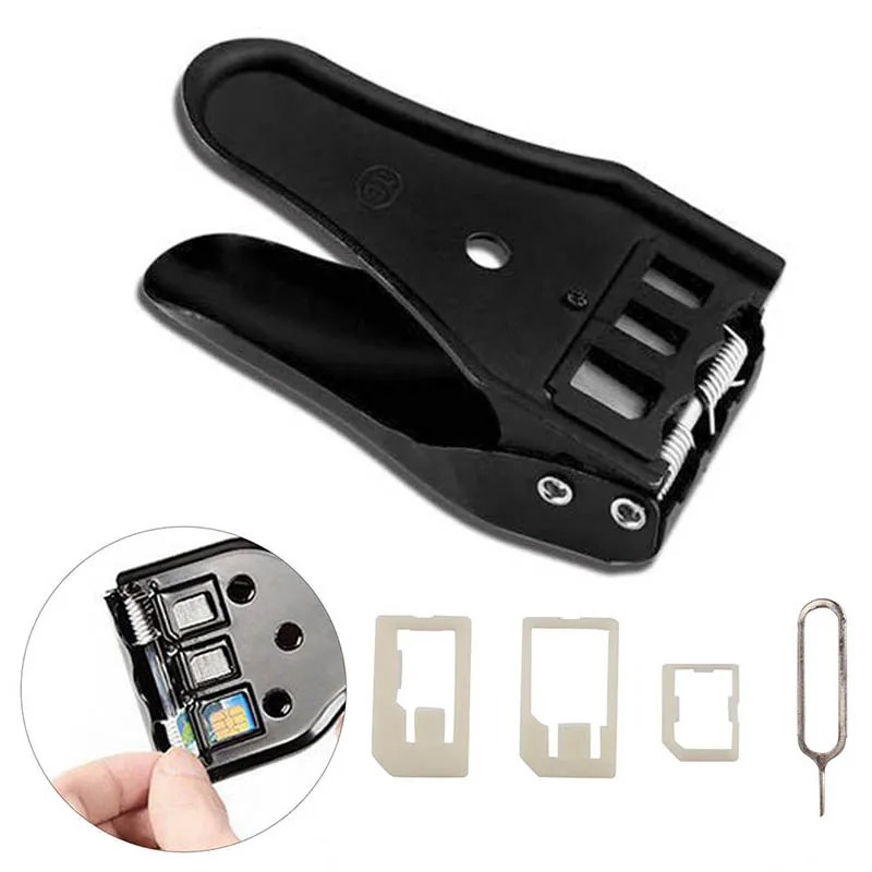 Kit Adaptador De Tarjeta Sim 6 En 1 (micro, Nano Y Standard