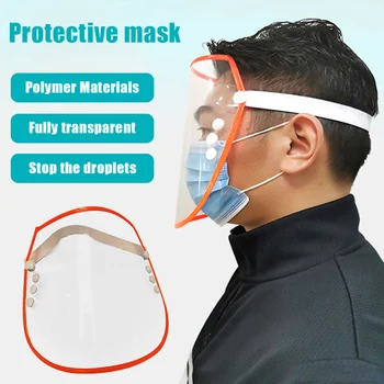 

Anti-spitting Protective Transparent Mask Dust-proof Protect Full Face Covering Mask Shield PI669