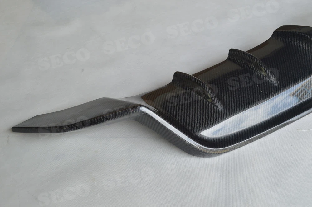 Для Volkswagen VW Golf 6 VII MK6 R20 2010-2013 задний диффузор спойлер из углеродного волокна/FRP E стиль задний Hugger бампер Защита
