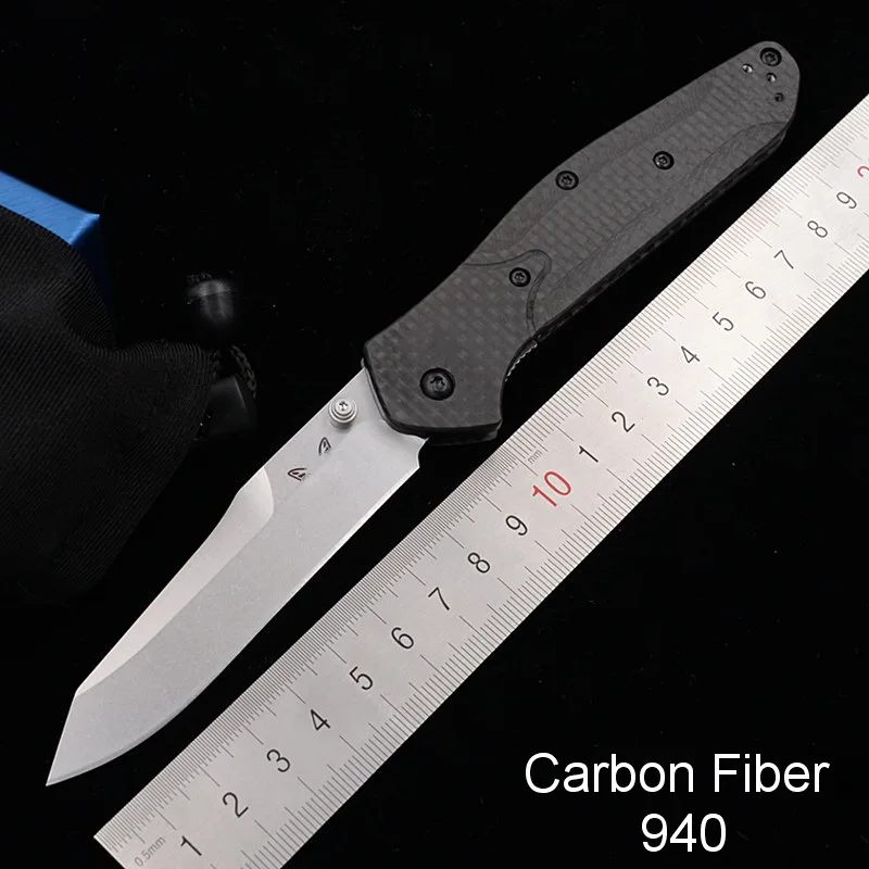 Ручка из углеродного волокна JUFULE 940 mark s90v стальное лезвие медная шайба Карманный