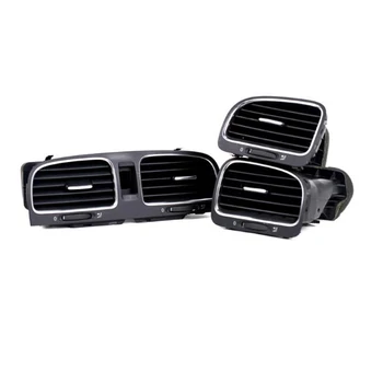

ELISHASTAR OEM 3 PCS Air Conditioning Outlet Center Air Vent Assembly Vent FOR GOLF 6 GTI MK6 2009-2013 5KD819728/703/704