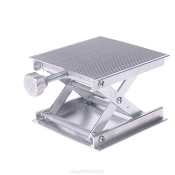

Stainless Steel Adjustable Lift Table Woodworking Engraving Lab Lifting Stand Rack Lift Platform Au 20 Dropship