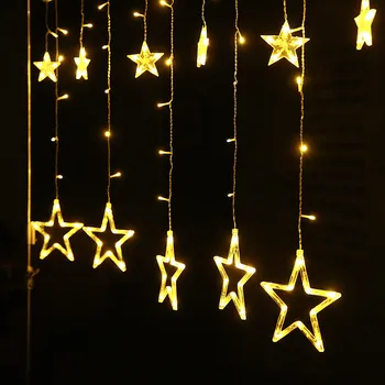 

3.5M LED Star Light String Twinkle Garlands Christmas Lamp Holiday Party Wedding Decorative Fairy Lights Christmas Home Decor