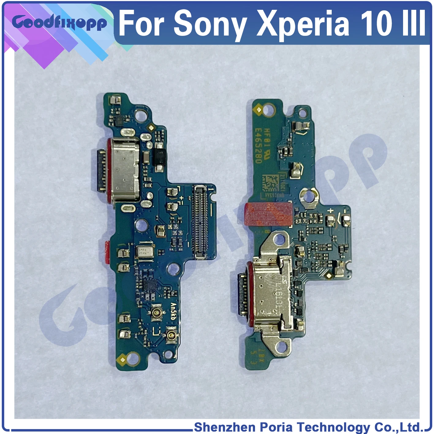 Per Sony Xperia 10 Iii / X10Iii / Mark 3 / 10Iii / I4293 Connettore Porta Di Ricarica Usb Scheda Di Ricarica Cavo Flessibile Dock Di Ricarica