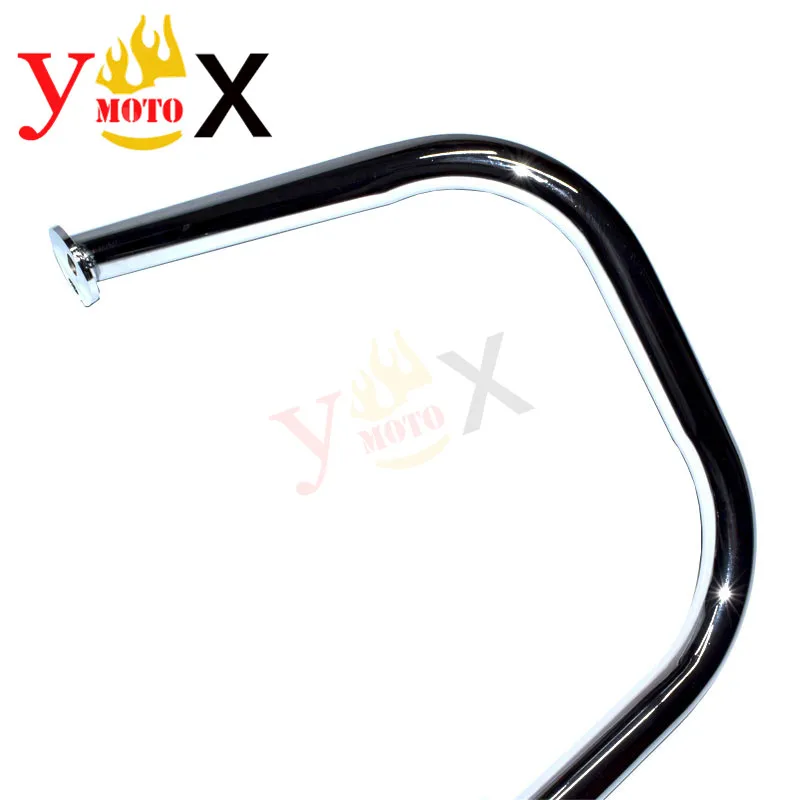 Защита двигателя буферный бампер шоссе Крушение Бар для Harley Touring Street Electra Glide Road King FLHR FLTR FLHT FLHX 1997-2008