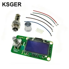 Stm32 2.1 s oled t12 solda ferro controlador de temperatura ferramentas de solda eletrônico wake-sleep choque 110-240v 72 w