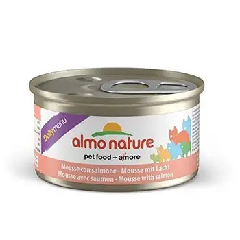 

Almo Nature - Mousse diario para gato con salmón (85 g, 24 unidades)