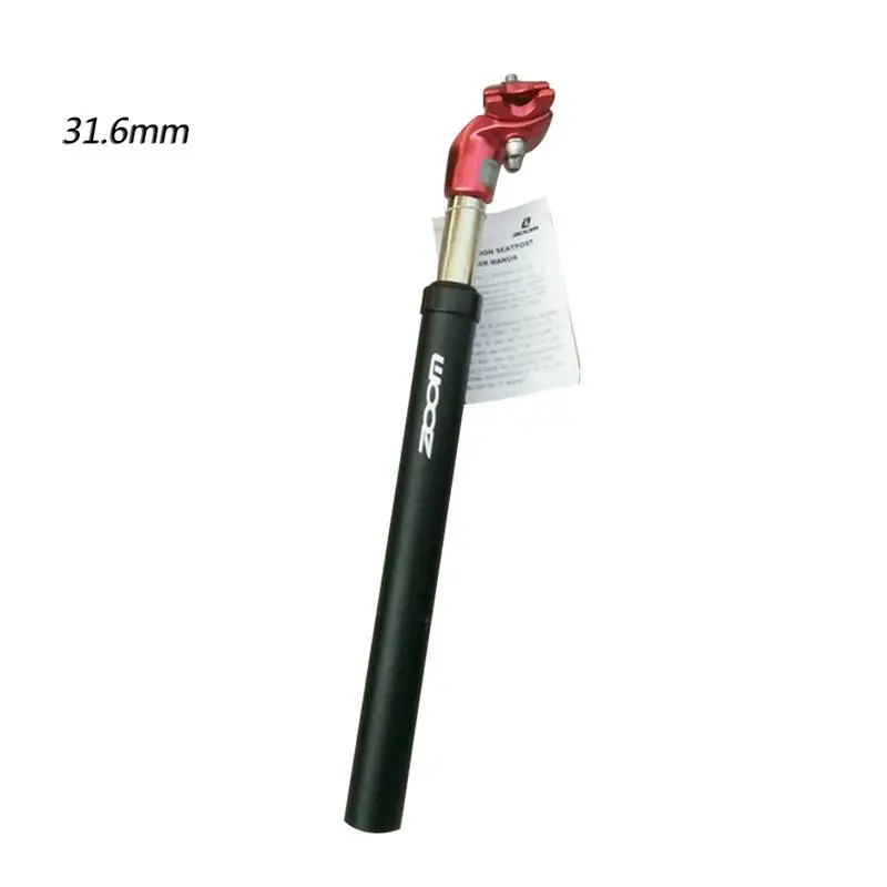 E 31.6mm 1 шт. Подседельный штырь для амортизатор Демпфирование MTB горный велосипед Подседельный штырь 27,2 мм/30,4 мм/30,8 мм/31,6 мм x 350 мм - Цвет: E 31.6mm