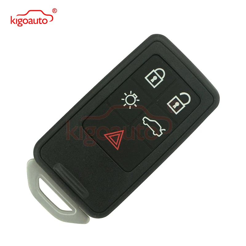 Чехол для смарт ключей KR55WK49264 чехол с 5 кнопками Volvo 2007 2008 2009 2010 2011 XC70 V70 XC60 S80 S60