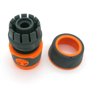 

5pcs Water Sprinkle 3/4" Water Hose Connector Pipe Adaptor Water Tap Hose Pipe Fitting Set connector with Rubber Material