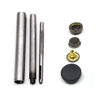 20sets Black Snaps T3T5 T8 buttons top cover Black and white nylon Buttons Plastic snaps button Rivet Button accessories 1