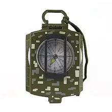 Американский металлический компас Северный высококачественный складной военный стандартный военный Вентилятор K4580 Многофункциональный светящийся компас