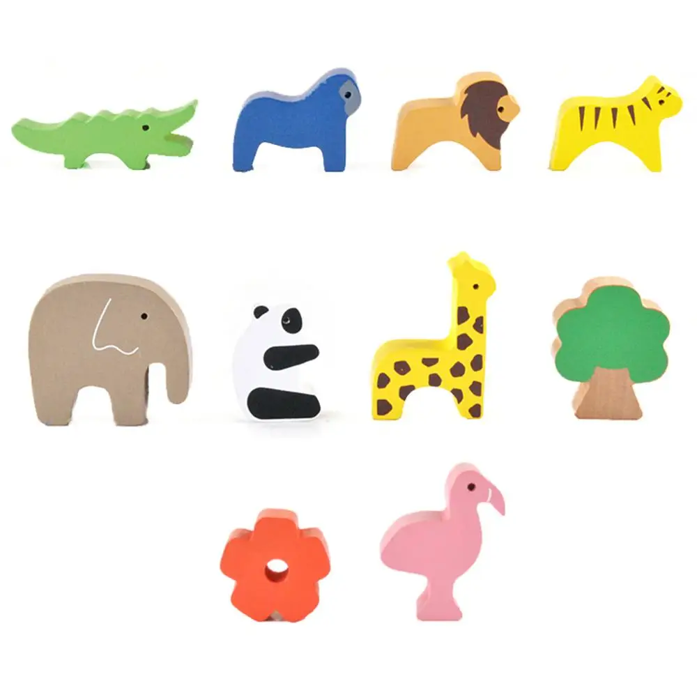 wooden animals for toddlers