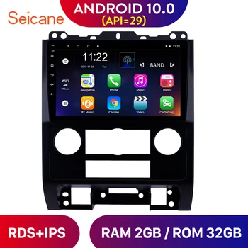

Seicane 9 inch Android 10.0 Car GPS Navi Radio for Ford Escape 2007-2012 Multimedia Player support Carplay TPMS OBD2 DAB+ RDS