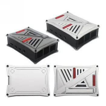 

Housing Heatsink With Cooling Fan Universal Protective Case Replacement ABS Durable Anti Dust For Raspberry Pi 4 Model B