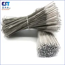 Силикагелевая Солома для удлинения настраиваемой соломы матовая щетка из нержавеющей стали из хлопка, соломы щеткой бамбуковая соломка