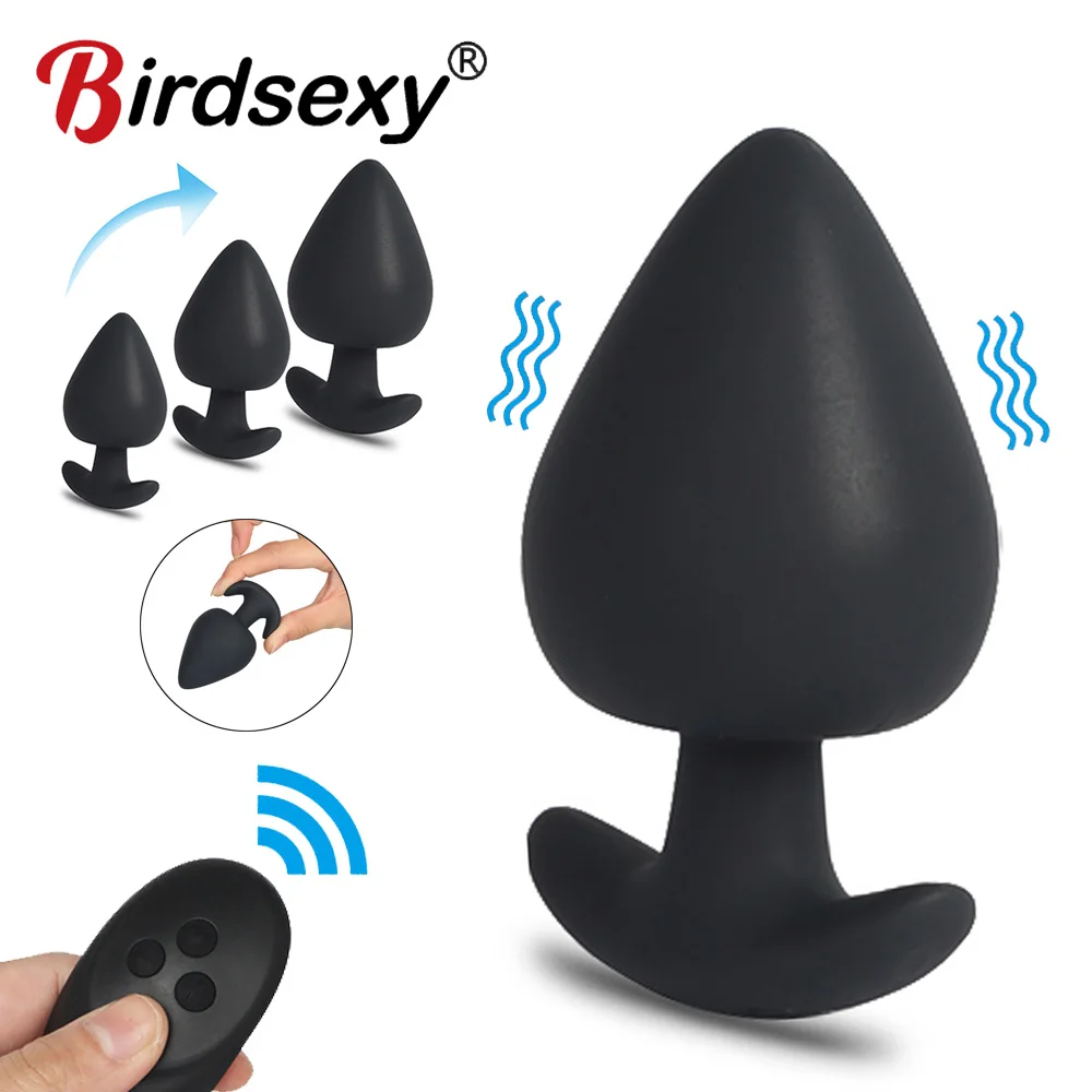 Anal Vibrator for Man Wireless Remote Control Silicone Butt Plug Gay Sex Toy Woman Adult Products Prostate Massager | Красота и