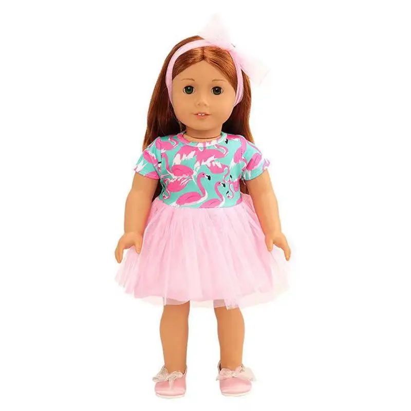 

Dolls Clothes 43cm Kids Toys Free Shipping 18 Inch Miniature Accessories For American Girl DIY Girl Game Christmas Gifts Present