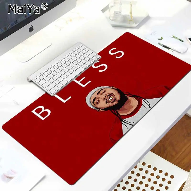 LockEdge 30x80cm MaiYa красивый аниме Post Malone геймер скорость мыши розничная маленький резиновый коврик для мыши большой коврик для мыши ПК компьютерный коврик - Цвет: LockEdge 30x80cm