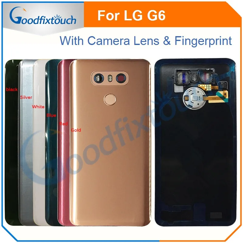 Для LG G6 H870 H871 H872 H873 H870K LS993 US997 VS988 задняя крышка батарейного отсека задний корпус