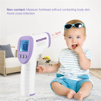 

nfrared Forehead Body Thermometer Adults Baby Non-contact Type Digital Temperature Meter Measuring Tool