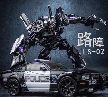 

Black Mamba BMB The Last Knight LS02 LS-02 Barricade Police Transformation IN STOCK