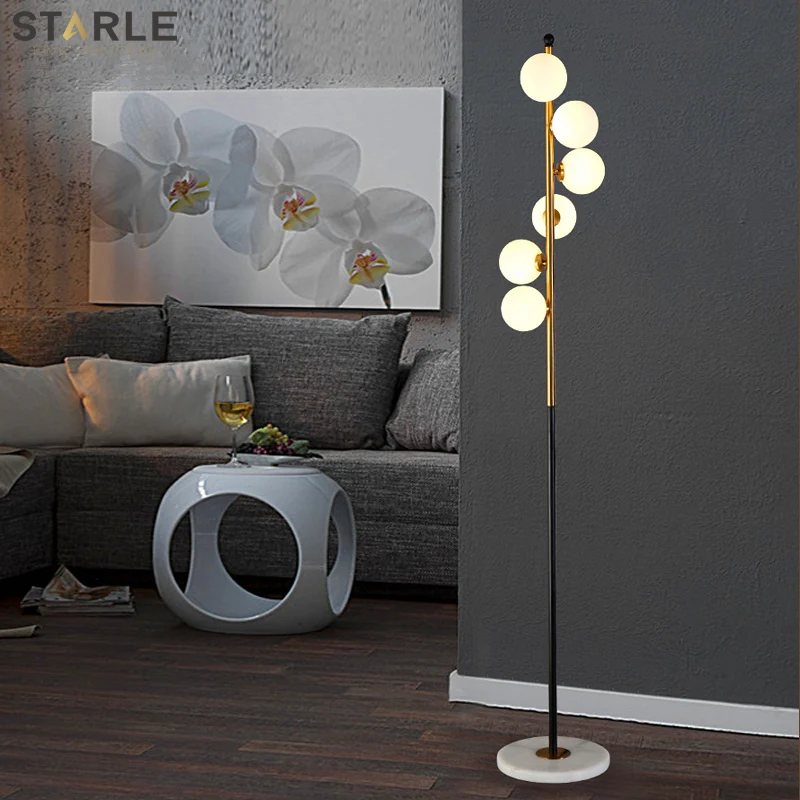 

Nordic LED living room standing luminaires Modern lights bedside illumination home deco lighting fixtures bedroom floor lamps
