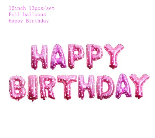 pink HB banner 12 месяцы фоторамка баннер Baby 1st декорации с днем рождения Baby Shower 1st для маленьких мальчиков девочек мой первый год вечерние поставки - Цвет: pink HB banner