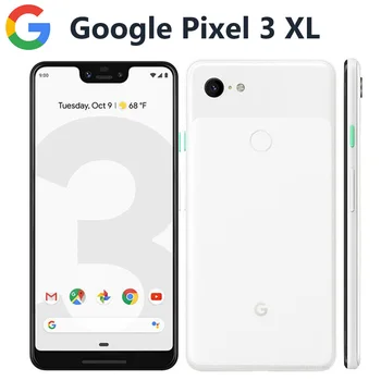 Перейти на Алиэкспресс и купить Глобальная версия Google Pixel 3 XL 4G LTE мобильный телефон 6,3 дюйм4 Гб 128 ГБ Snapdragon845 OctaCore 12.2MP 3430 мАч NFC Android-смартфон