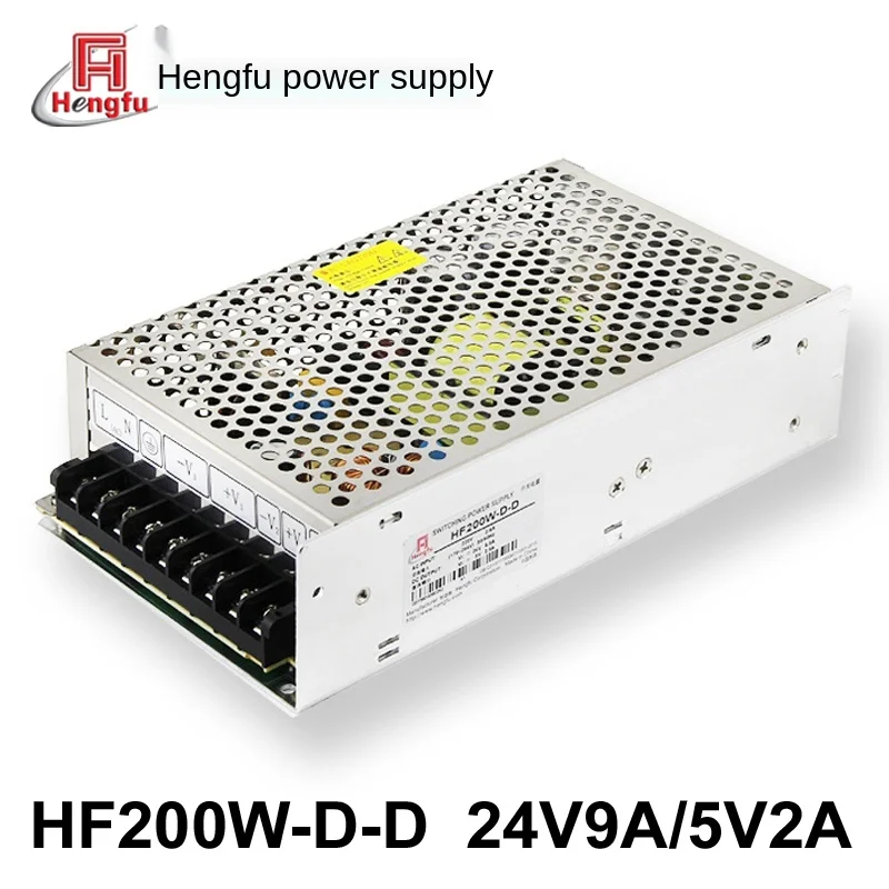 

Источник питания Hengfu HF200W-D-D DC, регулятор постоянного тока 24 В, 9 А, 5 В, 2 А, импульсный источник питания с двойным выходом